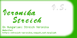 veronika streich business card